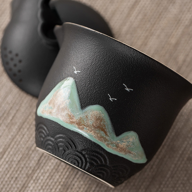 Kuai Ke (快客) Travel Tea Set