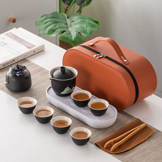 Kuai Ke (快客) Travel Tea Set