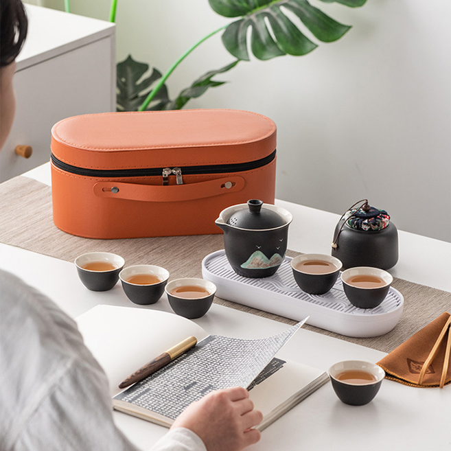 Kuai Ke (快客) Travel Tea Set