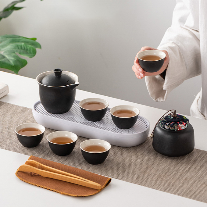 Kuai Ke (快客) Travel Tea Set