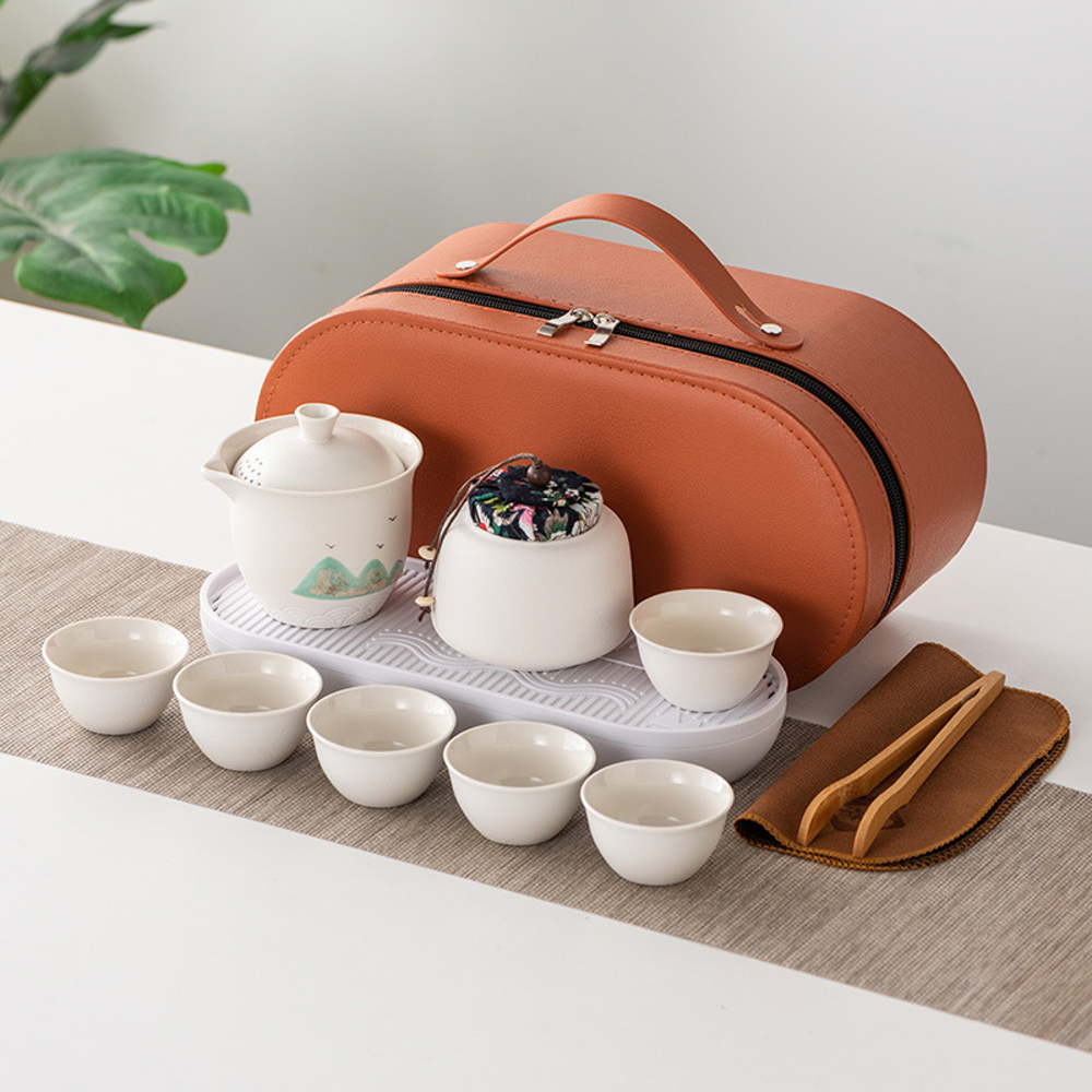 Kuai Ke (快客) Travel Tea Set