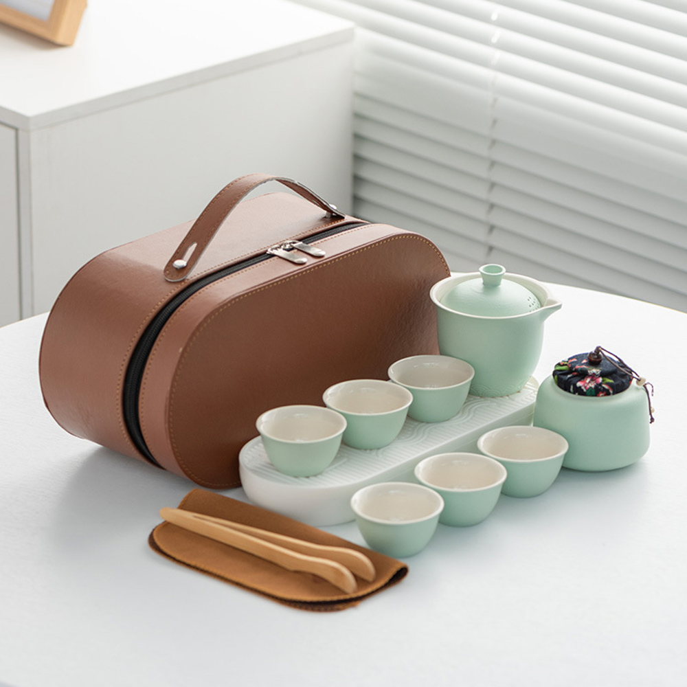 Kuai Ke (快客) Travel Tea Set