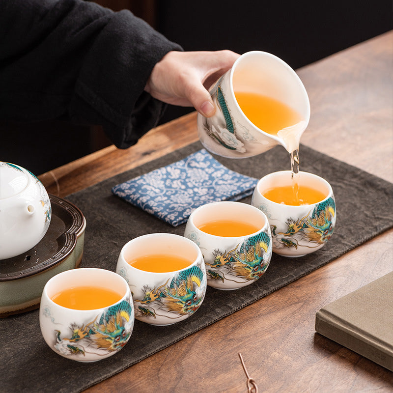 Year of Dragon Tea Cup Set (龙年主题茶杯套装)