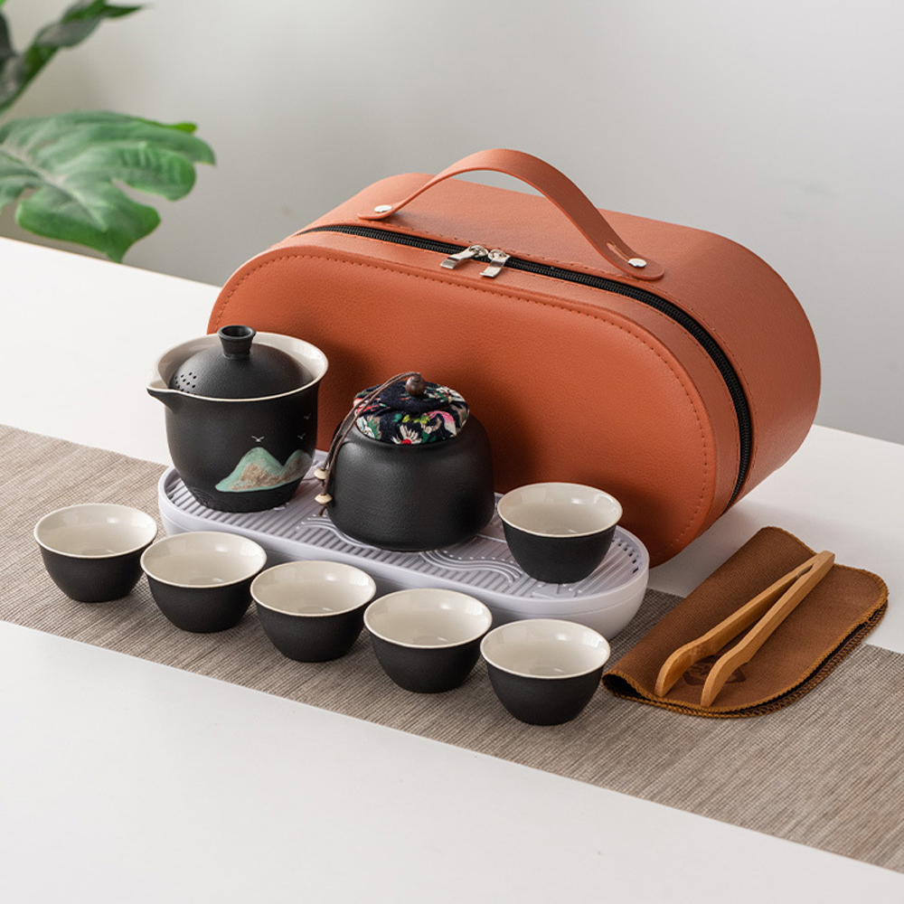 Kuai Ke (快客) Travel Tea Set