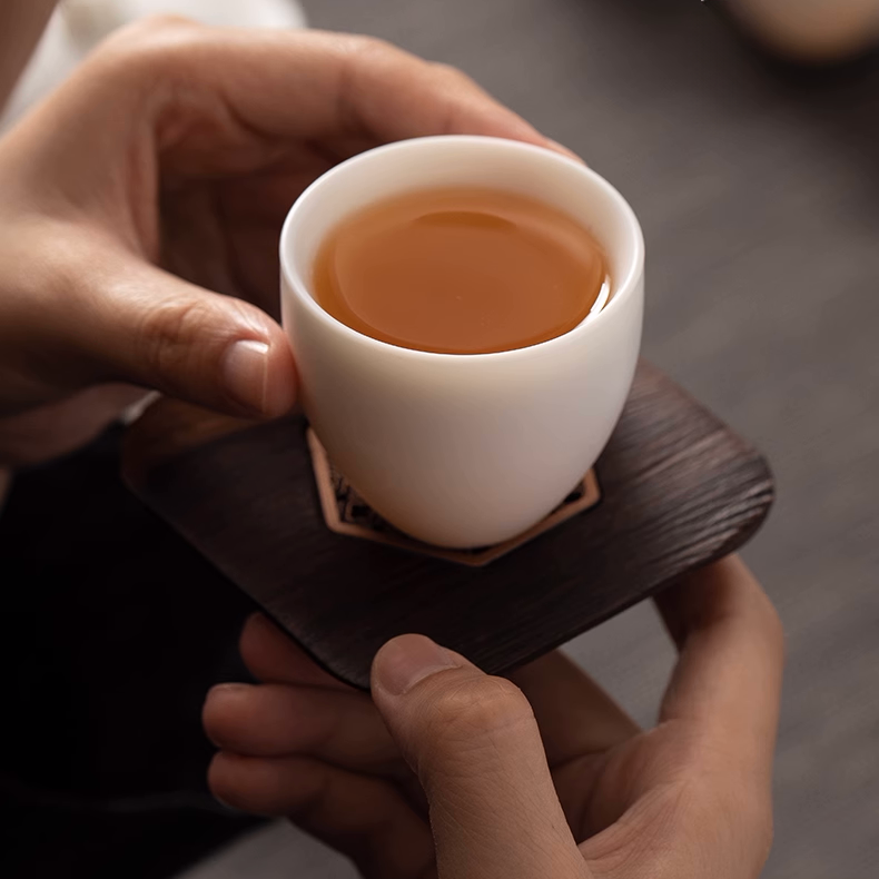 12-Piece Ice Type Dehua White Porcelain Tea Set (冰种德化白瓷12头茶具套装)