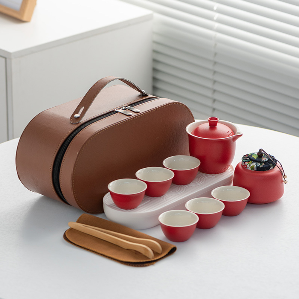Kuai Ke (快客) Travel Tea Set