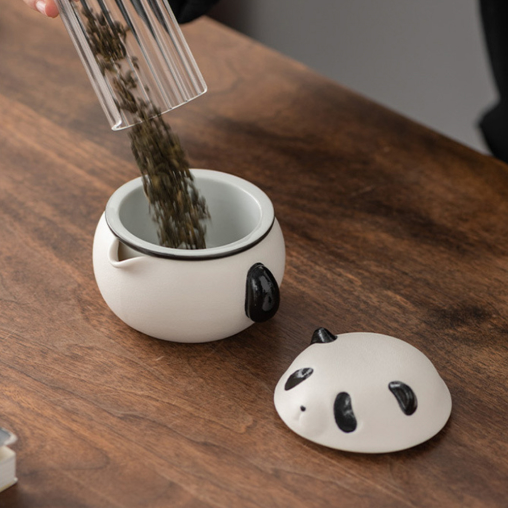Panda Hua hua Travel Teapot Set