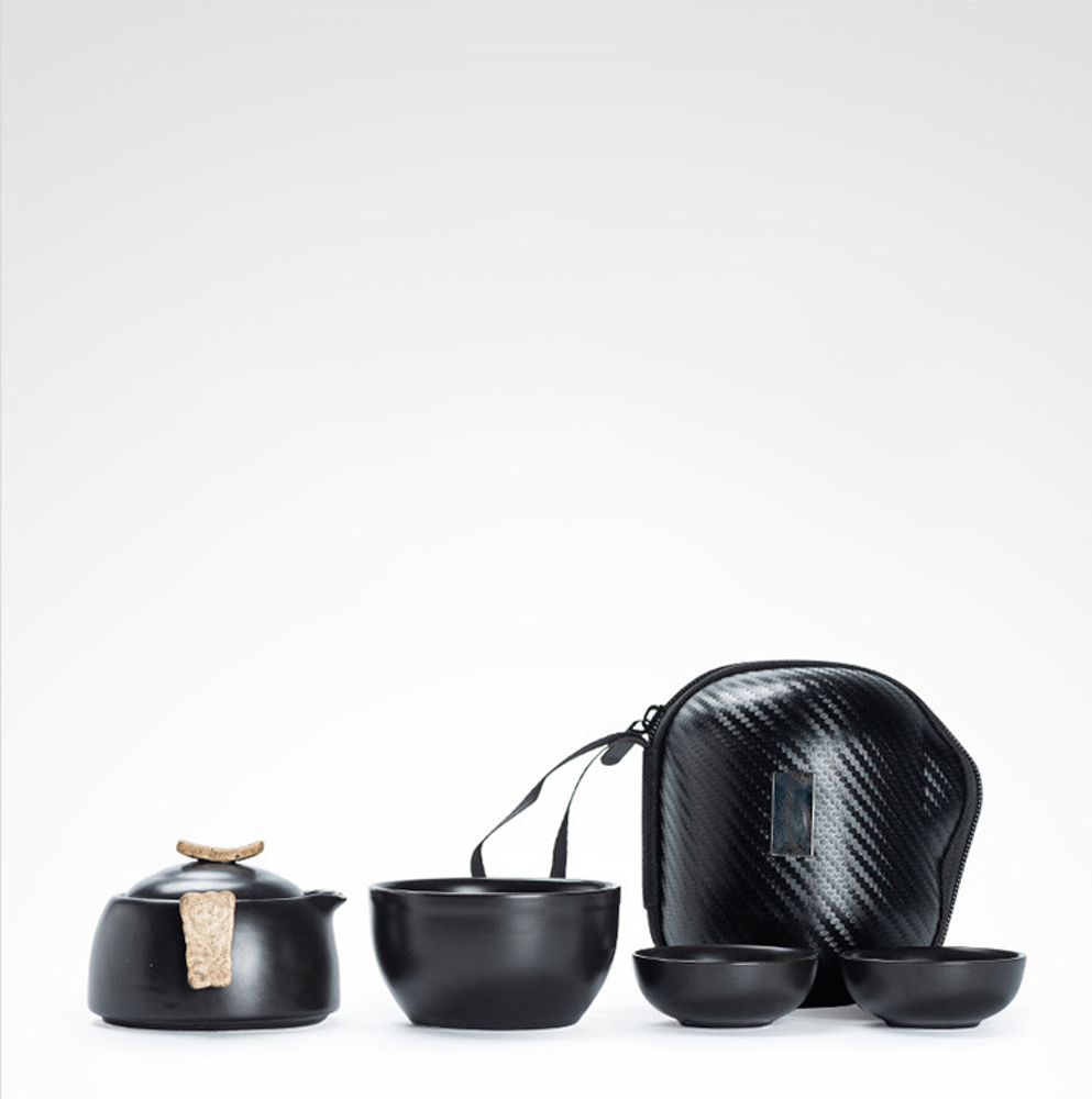 Auspicious Clouds (祥云) Travel Teapot Set