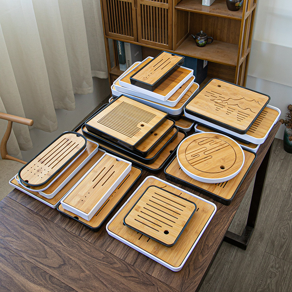 Rectangular/Square/Circular Bamboo Tea tray