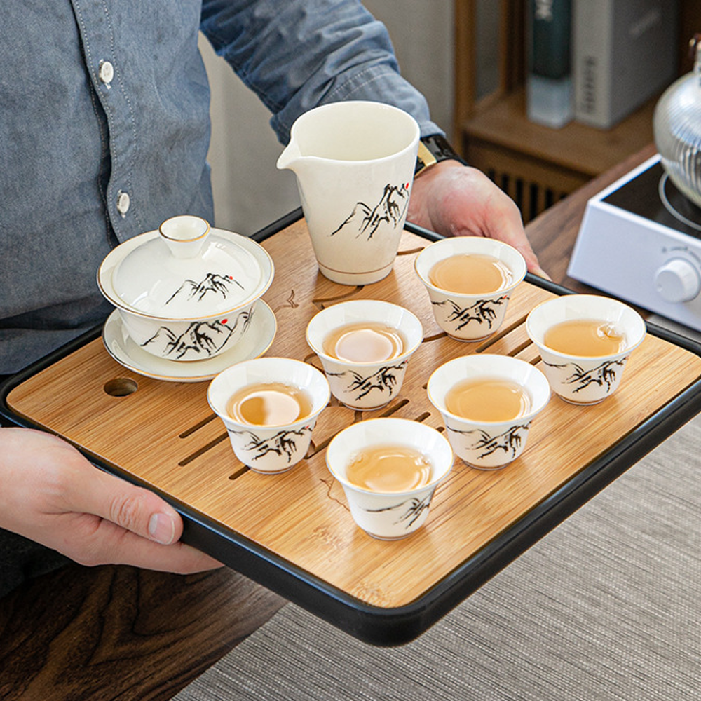 Rectangular/Square/Circular Bamboo Tea tray