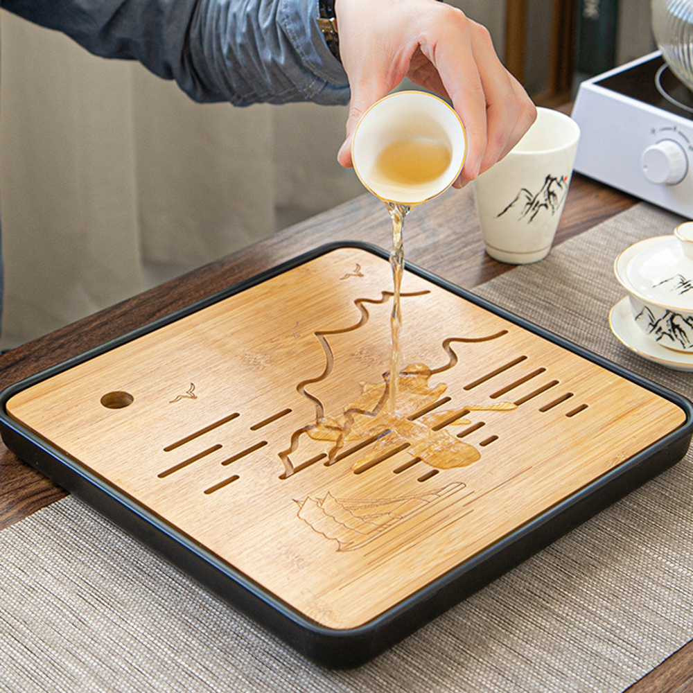 Rectangular/Square/Circular Bamboo Tea tray